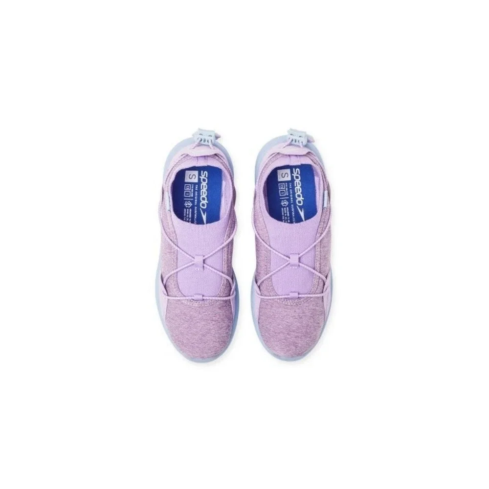 Speedo Junior Aqua Trek Purple Lavender Water Shoes Kids Size 2-3 Medium‎ NEW